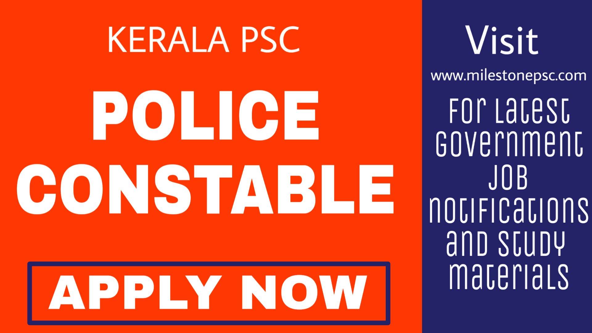 kerala-psc-police-constable-notification-2020-milestone-psc